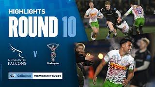 Newcastle v Harlequins - HIGHLIGHTS | Points galore at Kingston Park | Gallagher Premiership 2024/25