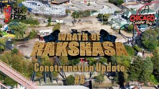 Six Flags Great America Wrath Of Rakshasa Construction Update #6