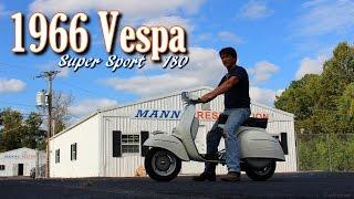 1966 Vespa Super Sport 180 Two-stroke Scooter