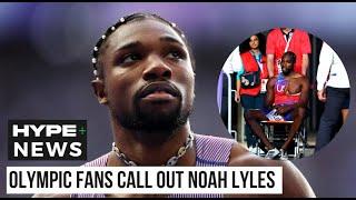 Noah Lyles Called Out For Faking 'Covid 19' After 200M Paris 2024 Loss - HP News