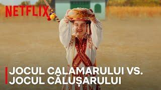 Jocul Calamarului vs. Jocul Călușarului | Netflix