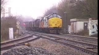 Double Headed Class 37’s on the Dee Marsh Steel