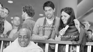 Prabhupada Memories   DVD 83   Janaki dd, Sivananda, Locanananda, Bhusaya, Prafulla Mukhi dd