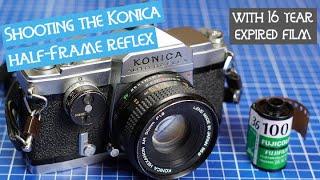Shooting the Konica Auto-Reflex half-frame with 16 year expired film