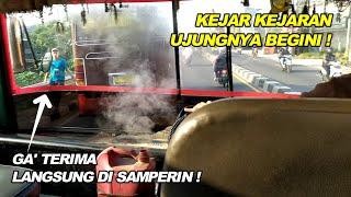 Yang Sabar Donk ! Kejar Kejaran Bus Kejar Setoran Berujung Keributan