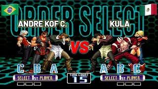 KOF 2002 - ANDRE KOF CUIABA vs KULA   ¡BATALLÓN!