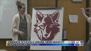 Okemos reveals new "Wolves" logo