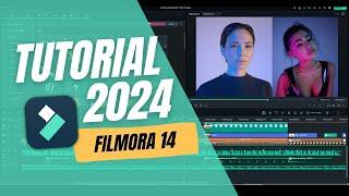  CÓMO UTILIZAR FILMORA 14 | TUTORIAL BÁSICO 2024