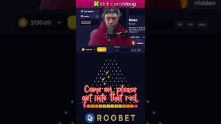 Risky Bets on Roobet Plinko!! #shorts #plinko #roobet #bob