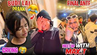 PRANK GOES WRONG || MAXX.CT Rapper || ANTF final || MRB Vlog ||