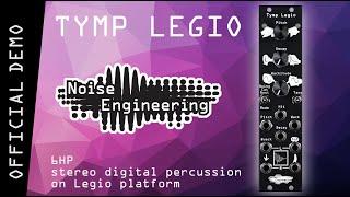 Tymp Legio - stereo digital percussion in 6HP from Noise Engineering