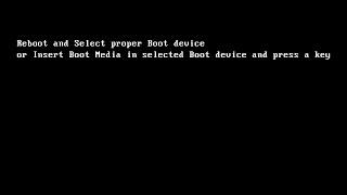 컴퓨터 reboot and select proper boot device 오류 해결하는 방법