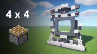 Minecraft: A 4x4 Piston Door