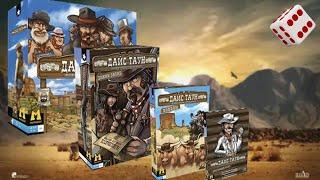 Дайс Таун + дополнения I Играем в настольную игру. Dice Town board game.