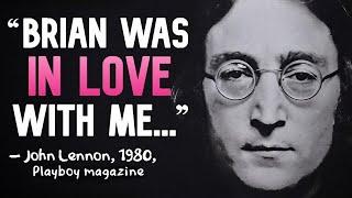 THE STORY OF JOHN LENNON'S GAY LOVE AFFAIR with Brian Epstein