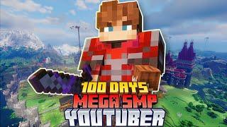 Mình Sinh Tồn 100 Ngày Minecraft MEGA SMP | Hành Trình Sinh Tồn Của Dương record !!