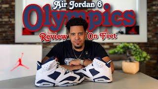 Air Jordan 6 Olympics 2024  Early Review & On Feet Look 