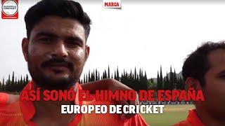 España lucha por medalla en el Europeo de cricket: así sonó el himno I MARCA