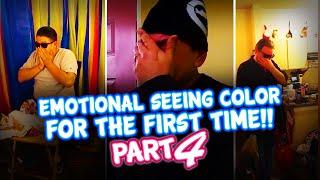 Emotional Seeing Color For the First Time Part 4! Tearful Moments with the Gift of Color!