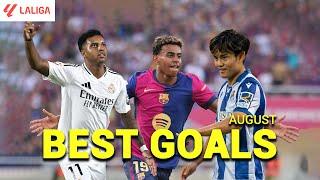 Best Goals of the month | La Liga | August 2024