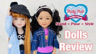 Ruby Red Fashion Friends Dolls Review! 14” Posable Dolls| Be Confident Kayla & Rock Star Stella