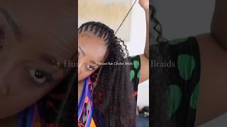  Watch me install these human hair crochet braids! | MARY K. BELLA #hairstyles #shorts