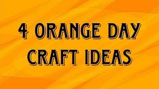 Orange day activity for school |Amazing ideas for orange day |Sugar Pearls