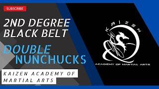 2nd Degree Nunchuck Form - Kaizen Academy of Martial Arts