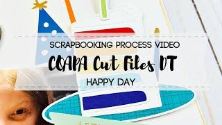 COAPA CUT FILES \\ Using Multiple Small Cut Files \\ #scrapbookingprocessvideo