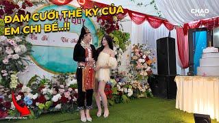 Chi Bé Đi Lấy Chồng Tổ Chức Đám Cưới Siêu Thế Kỷ Toàn Món Ngon Độc Lạ..!!