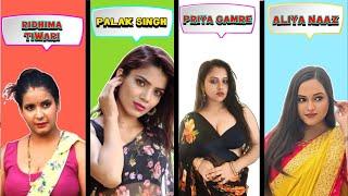 Romantic Web Series Actress Name | Hot web series actress name with photo | Web series actress list