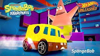 HOT WHEELS UNLEASHED – New Car SpongeBob SquarePants – New Basement SpongeBob Customization
