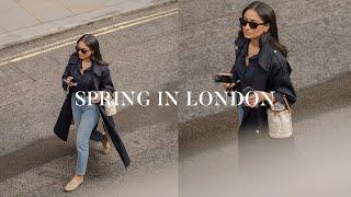 SPRING IN LONDON | EVERYDAY SPRING OUTFITS LOOKBOOK
