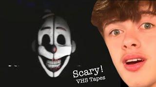 Reacting To FNAF VHS Tapes!