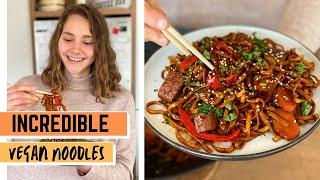 INCREDIBLE VEGAN NOODLES  I  @fitgreenmind