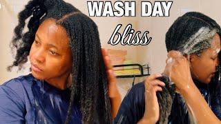 RELAXING FULL WASH DAY ROUTINE