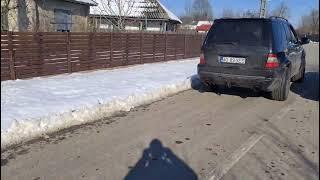 Mercedes ML 55 AMG W163 Exhaust loud, Acceleration