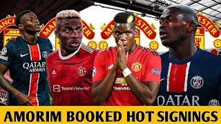 Breaking news Nuno Mendez& Paul Pogba to Manchester united Ruben Amorim booked January signings