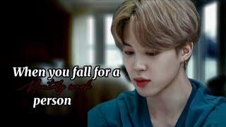 When you fall for a Ment@lly weak person|| Jimin ff Oneshot