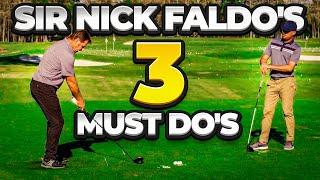 Sir Nick Faldo's Top 3 Driver Tips (More Power And Distance)