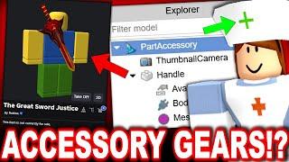 Is roblox seriously turning your gears into accessories!? (ROBLOX ACCESSORY NEWS)