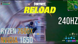 SMOOTHEST 240HZ  | COMPETITIVE RES 1720x1080 | Ryzen 5 7600x | FORTNITE OG RELOAD