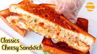 Classic Cheese Sandwich | Easy & Quick Potato Sandwich Recipe | Nolwenn Kitchen