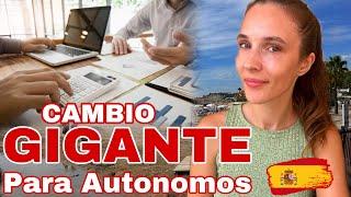 Llega CAMBIO gigante para AUTONOMOS en España!