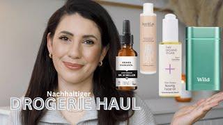 Sustainable DRUGSTORE HAUL I What I pay attention to in my cosmetics and in the household