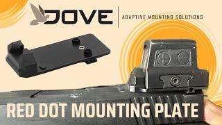 Dove Mounts Optic Plate - How to Mount an Optic with No Optic Cut