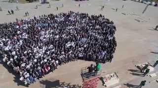 1700 person group photo shooting ..