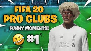 PRO CLUBS FUNNY MOMENTS! (FIFA 20) - Episode #1