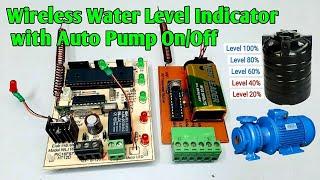 Automatic water level indicator project, very easy and simple | অটোমেটিক ওয়াটার লেভেল ইন্ডিকেটর