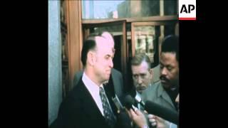 SYND 1 3 75 WATERGATE BURGLAR, JAMES MCCORD, SPEAKS TO PRESS